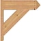 Ekena Millwork Traditional Smooth Arts and Crafts Outlooker, Western Red Cedar, 7 1/2"W x 24"D x 24"H OUT08X24X24TRA03SWR - alternate 4